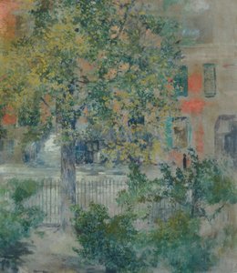 Kilátás a Művész ablakából, Grove Street, kb. 1900.