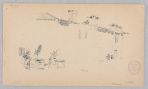Kilátás Rómára, Olaszországra alkotó: Robert Frederick Blum