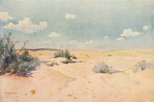 Sivatagi tanulmány Tel-El-Kebirben, 1880, 1904 alkotó: Robert George Talbot Kelly