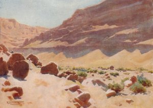 Egy Wady a Mokattam Hillsben, 1880, 1904