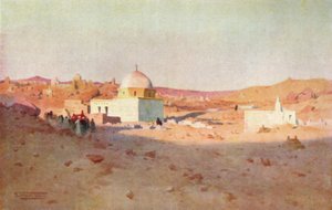 Cufic temető, Assuan, 1880, 1904 alkotó: Robert George Talbot Kelly