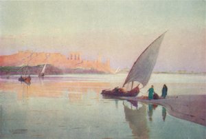Kom Ombos, c1880, 1904 alkotó: Robert George Talbot Kelly