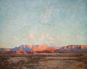 A Karoo, a Jóreménység foka este, 1924. alkotó: Robert Gwelo Goodman