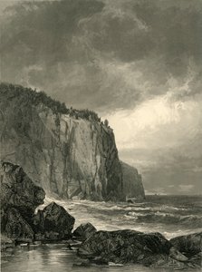 „A felsőbbrendű tó, a Baptism Bay bejárata”, 1872.