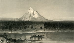 "Mount Hood, a Columbiából", 1872.