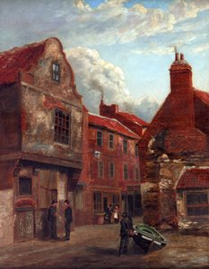 Old Shields, Wapping Street és Union Lane, 1896 alkotó: Robert Hodge
