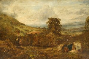 Gloucester a Robinswood Hillből alkotó: Robert J. Kendall