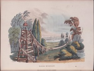 Repülő hegyi Montagnes Russes Kis-Oroszországban, 1815 alkotó: Robert Johnston