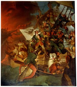 „Azov elfoglalása 1696. május 18-án”, 18. század vége vagy 19. század alkotó: Robert Ker Porter
