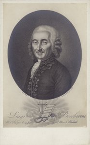 Luigi Boccherini, olasz zeneszerző és csellista (1743-1805). alkotó: Robert Lefevre