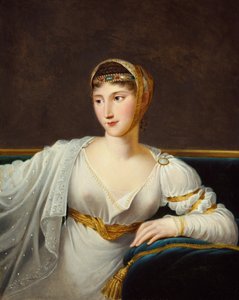 Pauline Borghese hercegnő, Leclerc tábornok feleségének portréja (olaj, vászon) alkotó: Robert Lefevre