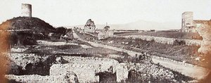 Kilátás a Via Appia Anticára (f/w fotó)