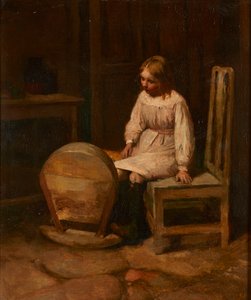 Rocking the Cradle (olaj, vászon)