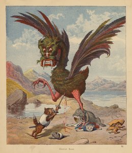 A cica zarándokai: Griffin Rage (színes litó) alkotó: Robert Michael Ballantyne