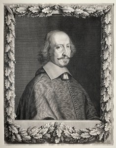 Mazarin bíboros, 1656. alkotó: Robert Nanteuil