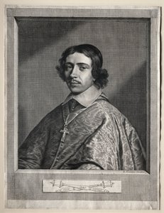 Retz bíborosa, 1650. alkotó: Robert Nanteuil