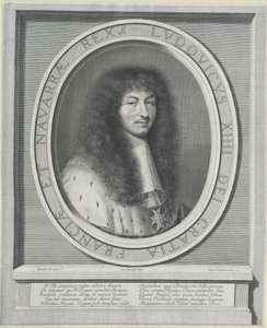 XIV. Lajos francia király alkotó: Robert Nanteuil