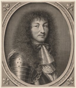 XIV. Lajos, 1666. alkotó: Robert Nanteuil
