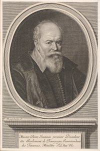 Pierre Jeannin, kb. 1656. alkotó: Robert Nanteuil