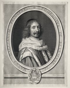 Bellievre-i Pomponne II alkotó: Robert Nanteuil