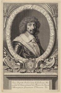 Jean Baptiste Budes de Guébriant francia marsall portréja alkotó: Robert Nanteuil