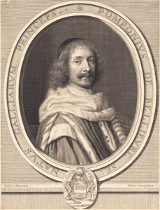 Pompone II de Bellievre alkotó: Robert Nanteuil after Charles Le Brun