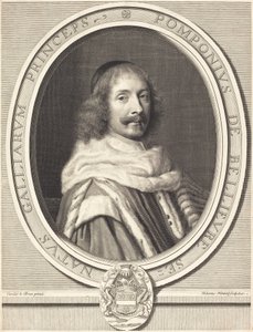 Pomponne de Bellievre alkotó: Robert Nanteuil after Charles Le Brun