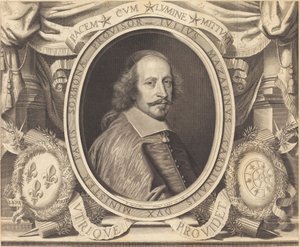Jules Mazarin bíboros alkotó: Robert Nanteuil after Pierre Mignard I