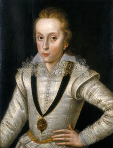 "Henry Frederick walesi herceg portréja 1594-1612", c1604 alkotó: Robert Peake I