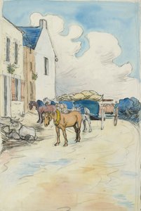 A Borbolton kívül, 19. század vége alkotó: Robert Polhill Bevan