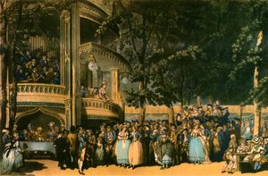 Vauxhall Gardens, Lambeth, 1785, 1942