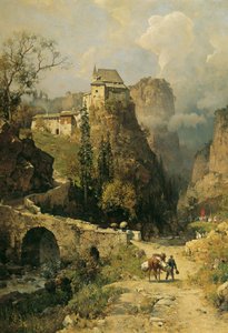 San Romedio szurdoka és remetesége Val di Non közelében