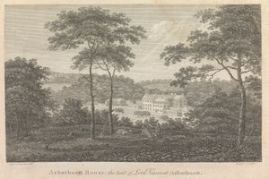 Arbuthnott-ház, Arbuthnott vikomt nagyúr székhelye; 10. oldal (Első kötet) alkotó: Robert Scott