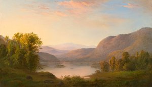 Kilátás a Laurentian-hegységben, Québec közelében
