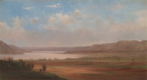 Kilátás a Pepin-tóra, Minnesota, 1862