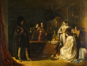 Lammermoor menyasszonya, 1831 körül (olaj, vászon)