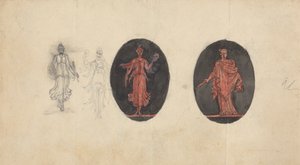 Allegorikus minták érmekhez alkotó: Robert Smirke