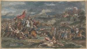 Csata jelenet alkotó: Robert Smirke