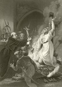 Cranmer érsek vértanúsága alkotó: Robert Smirke