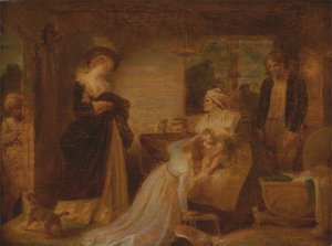 Az ember hét kora: A csecsemő, „Ahogy tetszik”, II, vii alkotó: Robert Smirke
