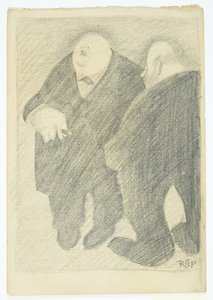 "Csendes beszélgetés" alkotó: Robert Storm Petersen