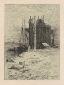 Coal Pockets New Bedfordban alkotó: Robert Swain Gifford
