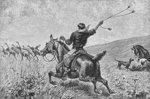 Throwing The Bolas, 1885, 1890
