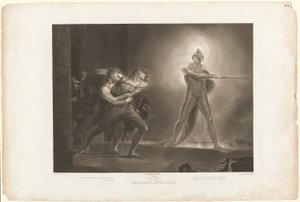 Hamlet, Horatio, Marcellus és a szellem