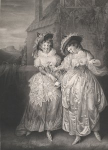 Mrs. Ford és Mrs. Page Shakespeare, Windsori víg feleségek, 2. felvonás, 1. jelenet, 1793.