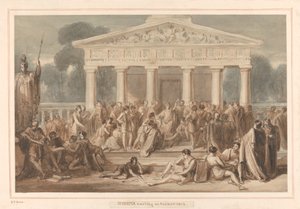 Hypatia tanítás Alexandriában alkotó: Robert Trewick Bone