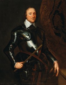Oliver Cromwell portréja 1599-1698.