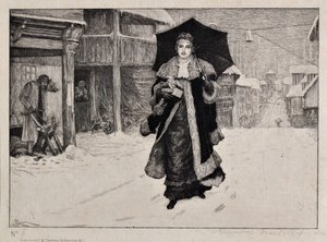 Karácsony reggel alkotó: Robert Walker Macbeth