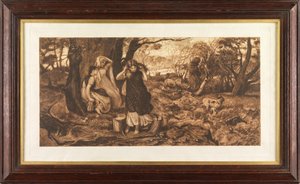 Csak egy zuhany (rézkarc) alkotó: Robert Walker Macbeth