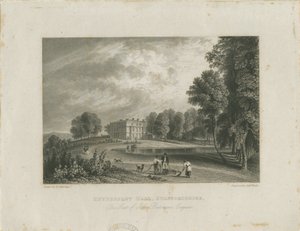 Biddulph – Knypersley Hall [új]: acélmetszet, és [?XIX. század]
